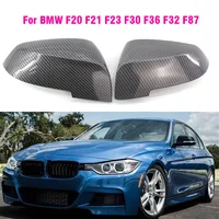 Replacement Carbon Fiber Side Mirror Case Rearview Mirror Cover For BMW 3 Series F30 F31 320i 328i 330i Sedan & Touring 2012-up