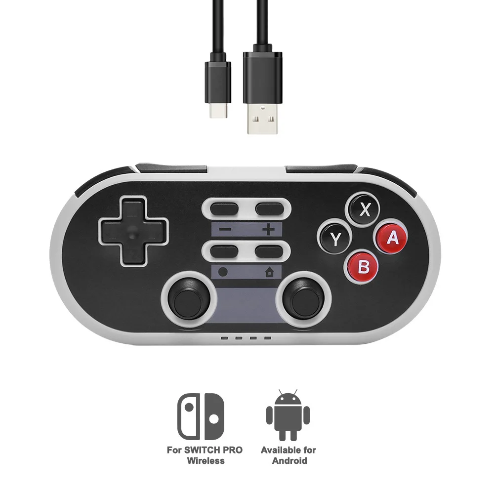 Беспроводной геймпад для Switch/PS3 Bluetooth/USB контроллер подключения классический