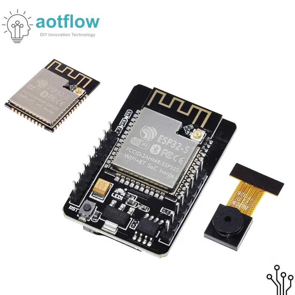 ESP32-CAM WiFi + модуль Bluetooth камеры макетная плата ESP32 с модулем OV2640 2MP для Arduino IoT Kit