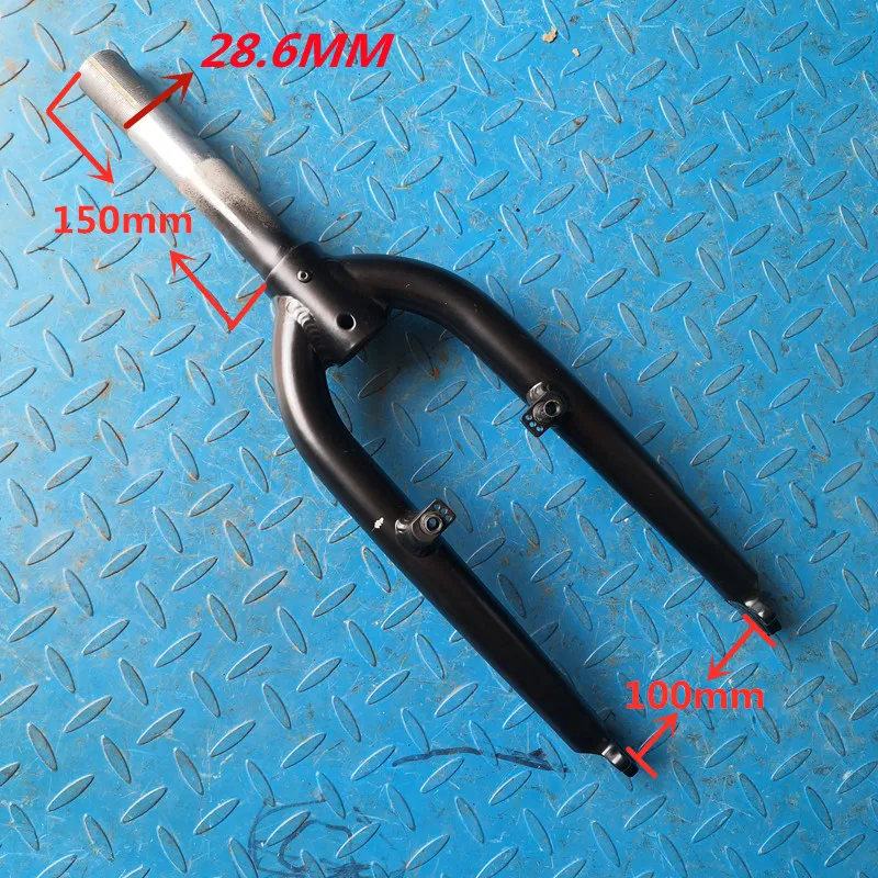 Вилка передняя алюминиевая для велосипеда 20 дюймов 28 6 мм