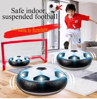 suspension football toy kid flashing led light hover soccer indoor outdoor fun sports games air power ball kids toys