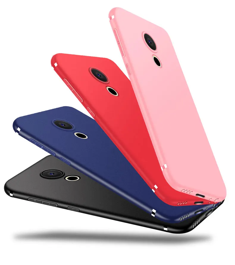 Для Meizu Pro 5 6 6S 7 Plus чехол силиконовый тонкий мягкий матовый TPU чехлы для телефонов