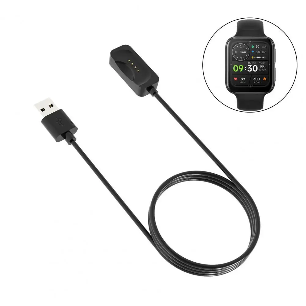 

Charging Cable Safe Fast Charging 100cm Smartwatch Charger Dock Adapter for OPPO Watch/Watch 2