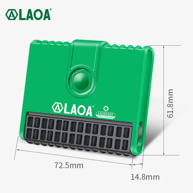 

LAOA Screw Extractor 7pcs Set Drill Bits Torx Guide Set Broken Speed Out Easy out Bolt Screw High Strength Remover Tools