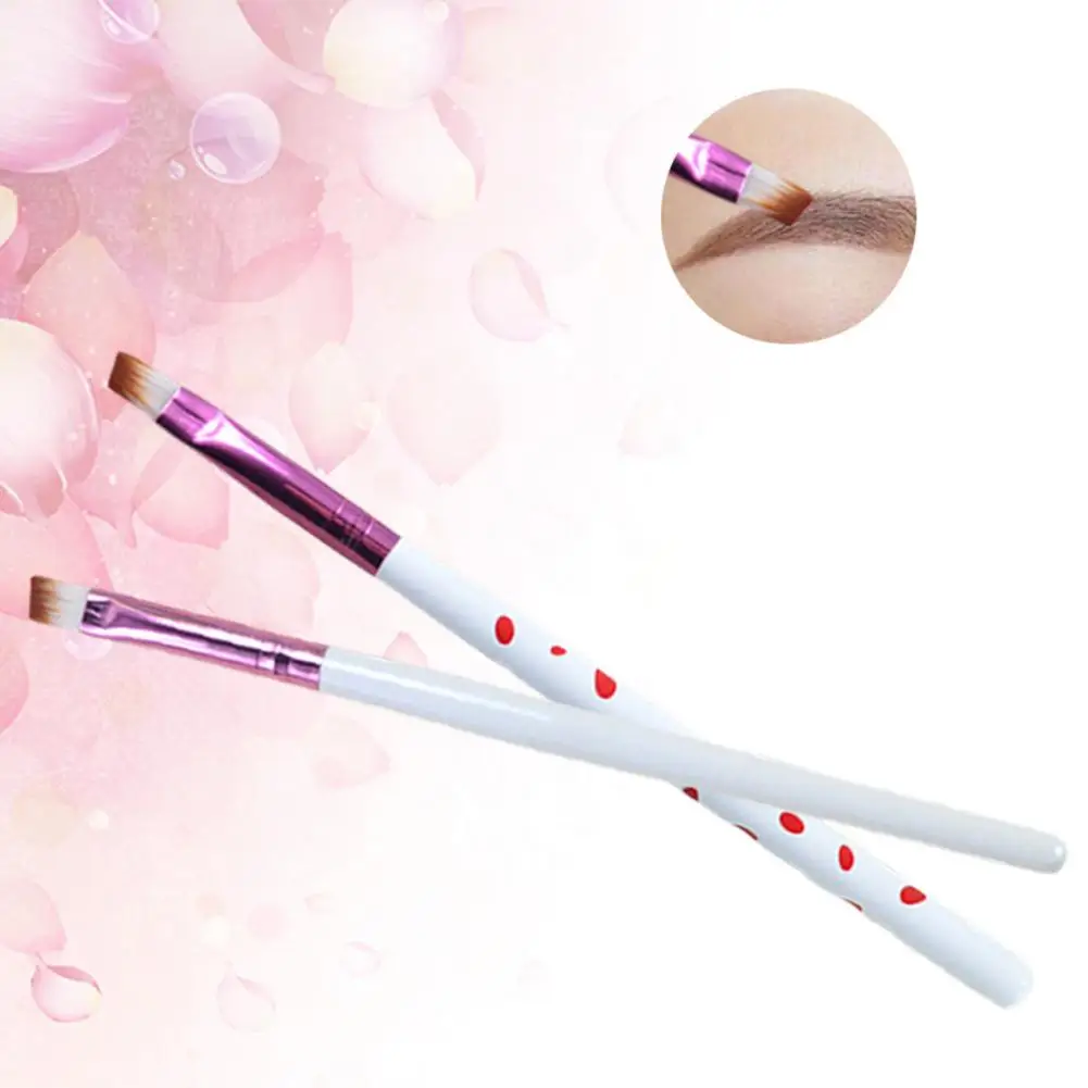 5 шт. щетки двух стилей для бровей Профессиональный Синтетический ворс тонкая