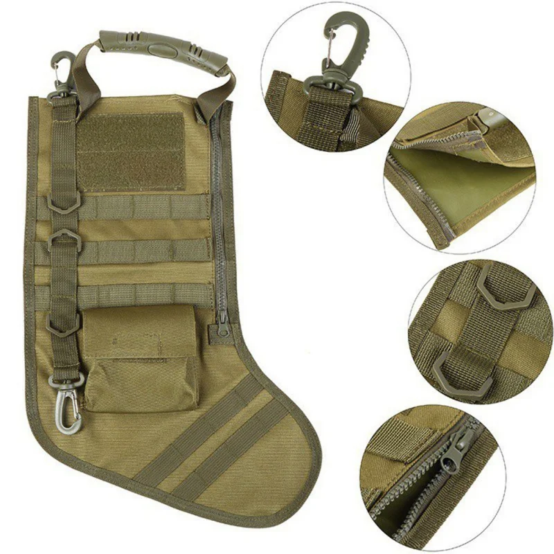Tactical Molle Christmas Stocking Bag Dump Drop Pouch Utility Storage Military gift Hunting Magazine Pouches | Спорт и развлечения