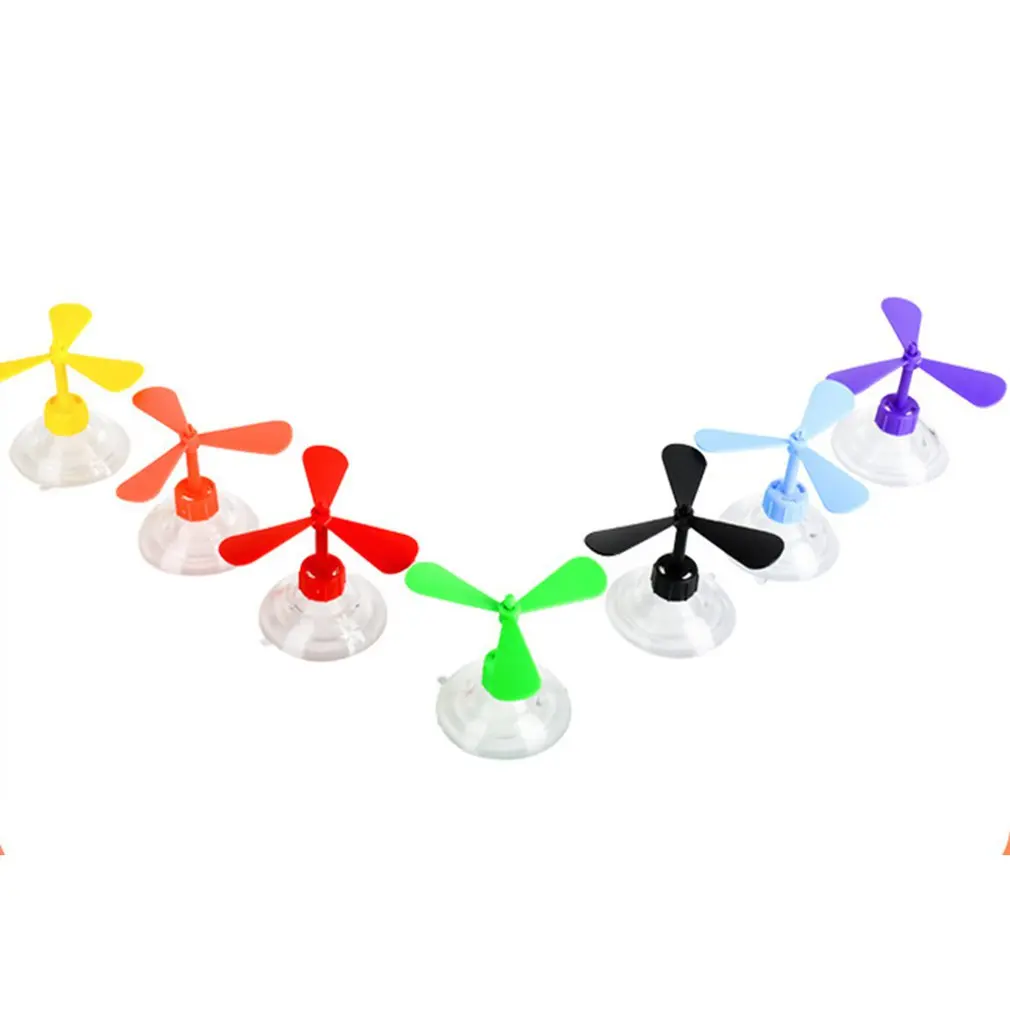 

Вращающийся в трех листьях с ветром бамбуковая Стрекоза для мотоцикла Электрический автомобильный шлем украшение пропеллер шлем ветряная ...