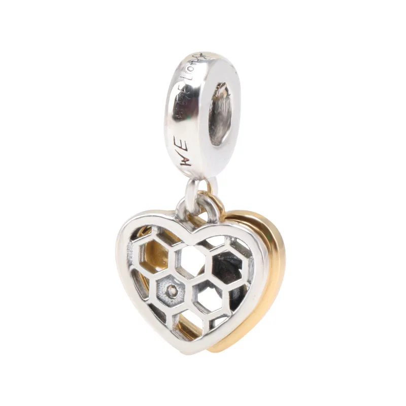 

Hot New Honeybee Heart-shaped String Decoration Charms Beads
