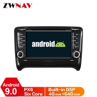 android 9 0 ips px6 hd screen dsp for audi tt 2006 2007 2008 2012 car dvd player gps multimedia radio audio stereo navigation