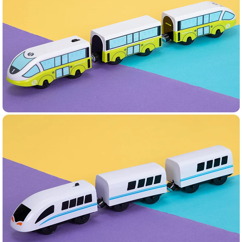 Радиоуправляемый электрический маленький поезд набор игрушек пульт