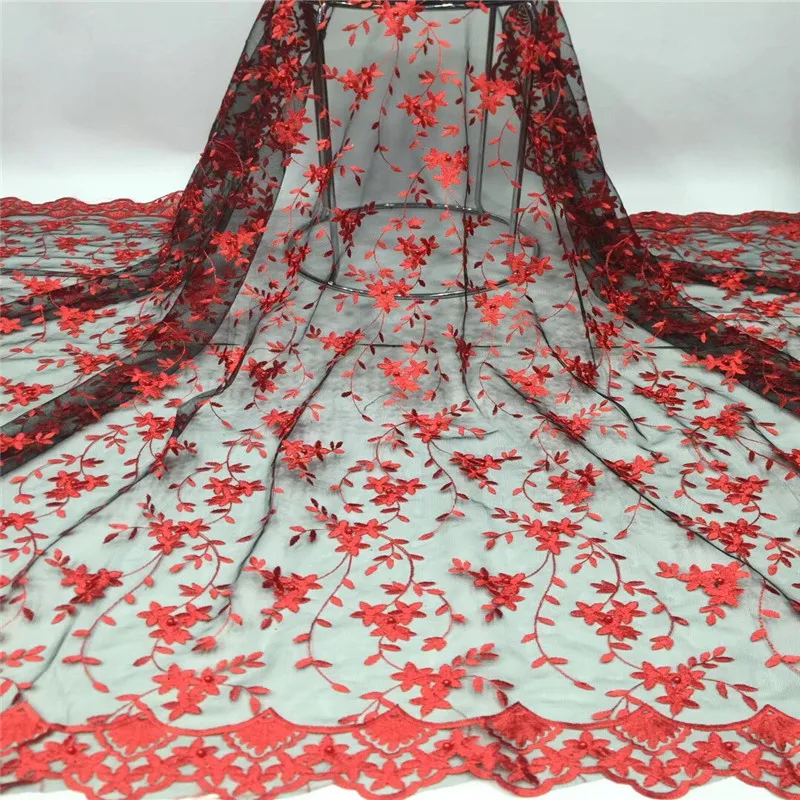 Серая нигерийская кружевная ткань 2019 зеленая Высококачественная африканская