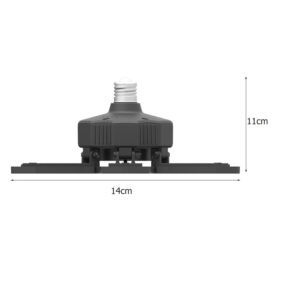 

200W 456LED Folding Garage Light 15000LM Six Leaf Deformable Panel Warehouse Workshop Light Workshop Lighting E26 E27 Leaf Light