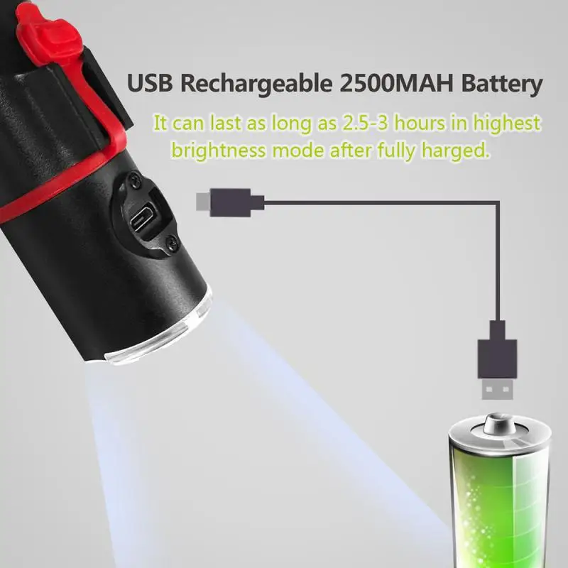 

MEILAN C4 Bicycle Headlight Usb Oplaadbare Bike Front Achterlichten Led Fiets Rijden Lamp Waterdicht Koplamp Bicycle Accessories