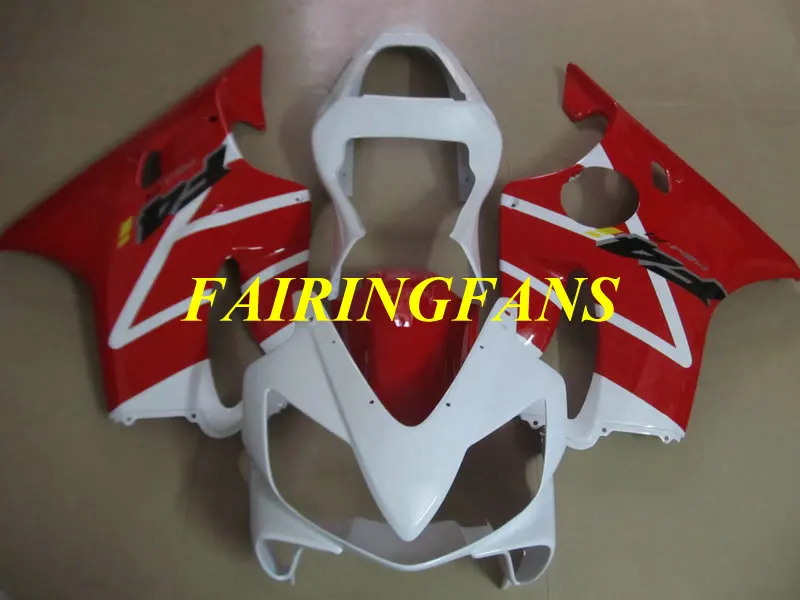 Комплект обтекателей для HONDA CBR600F4I 01 02 03 CBR600 F4I 600F4I 2001 2002 2003 красные белые