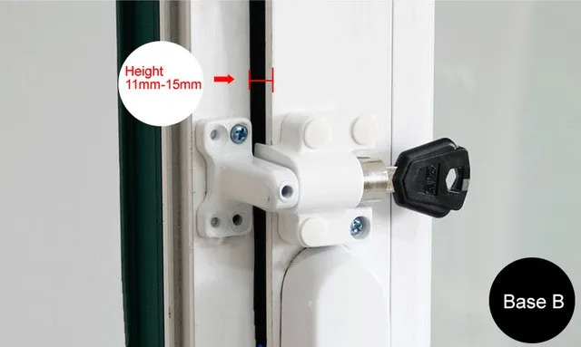 

Hot 2021 Child Safety Protection Position Stopper Window Limiter Latch Casement Wind Brace Home Security Door Windows Sash Lock