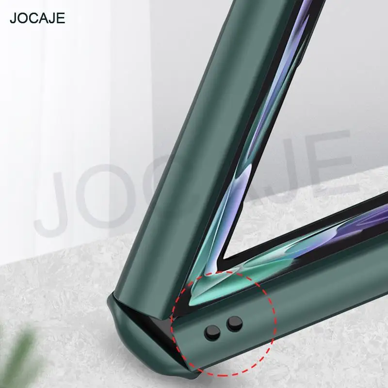 matte hinge magnetic adsorption phone case for samsung z flip 3 5g full protection camera glass hard case for galaxy z flip 3 free global shipping
