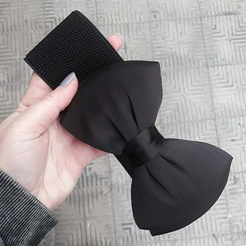 Пояс женский эластичный с бантом 12 цветов | Аксессуары для одежды