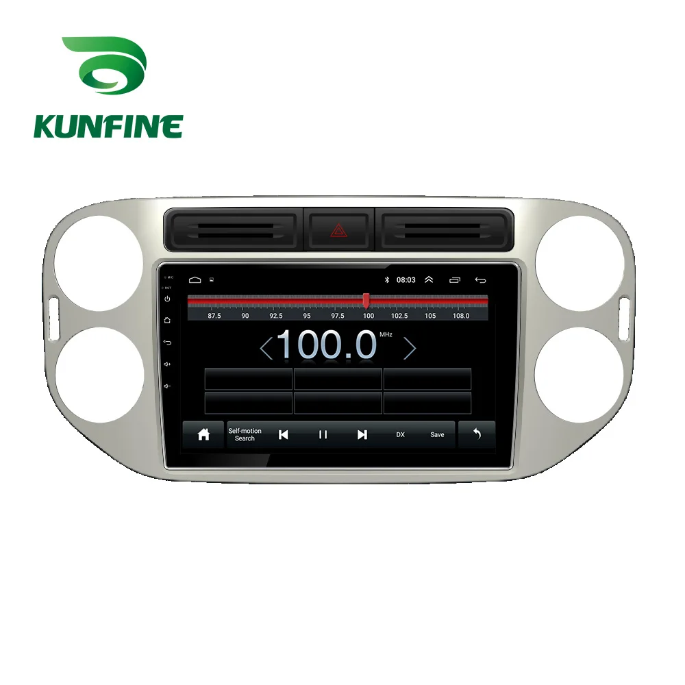 Восьмиядерный автомобильный DVD-плеер Android 10 0 GPS-навигация для VW Tiguan 2010 2011 2012 2013 2014