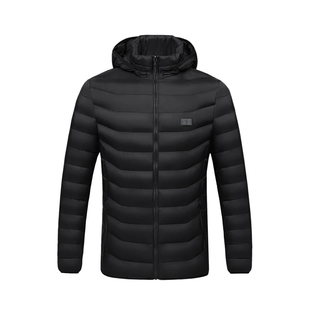 Мужская осенне-зимняя хлопковая жилетка с умным подогревом жилет инфракрасным