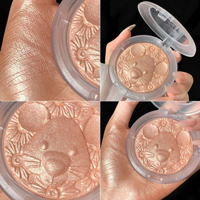 5 цветов палитра для макияжа лица контур восстанавливающий хайлайтер блестящая