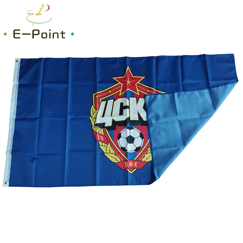 Россия ПФК ЦСКА Москва 3фт*5фт (90*150см) Размер Рождественских украшений для дома Флаг Баннер Тип А Подарки на.