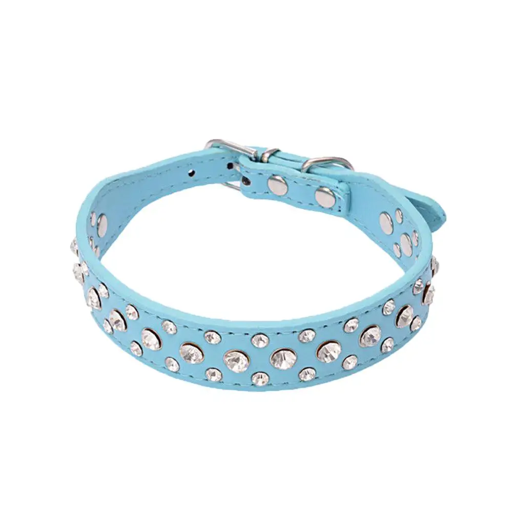 TPFOCUS ошейник для питомцев блестящий украшенный удобный регулируемый собак
