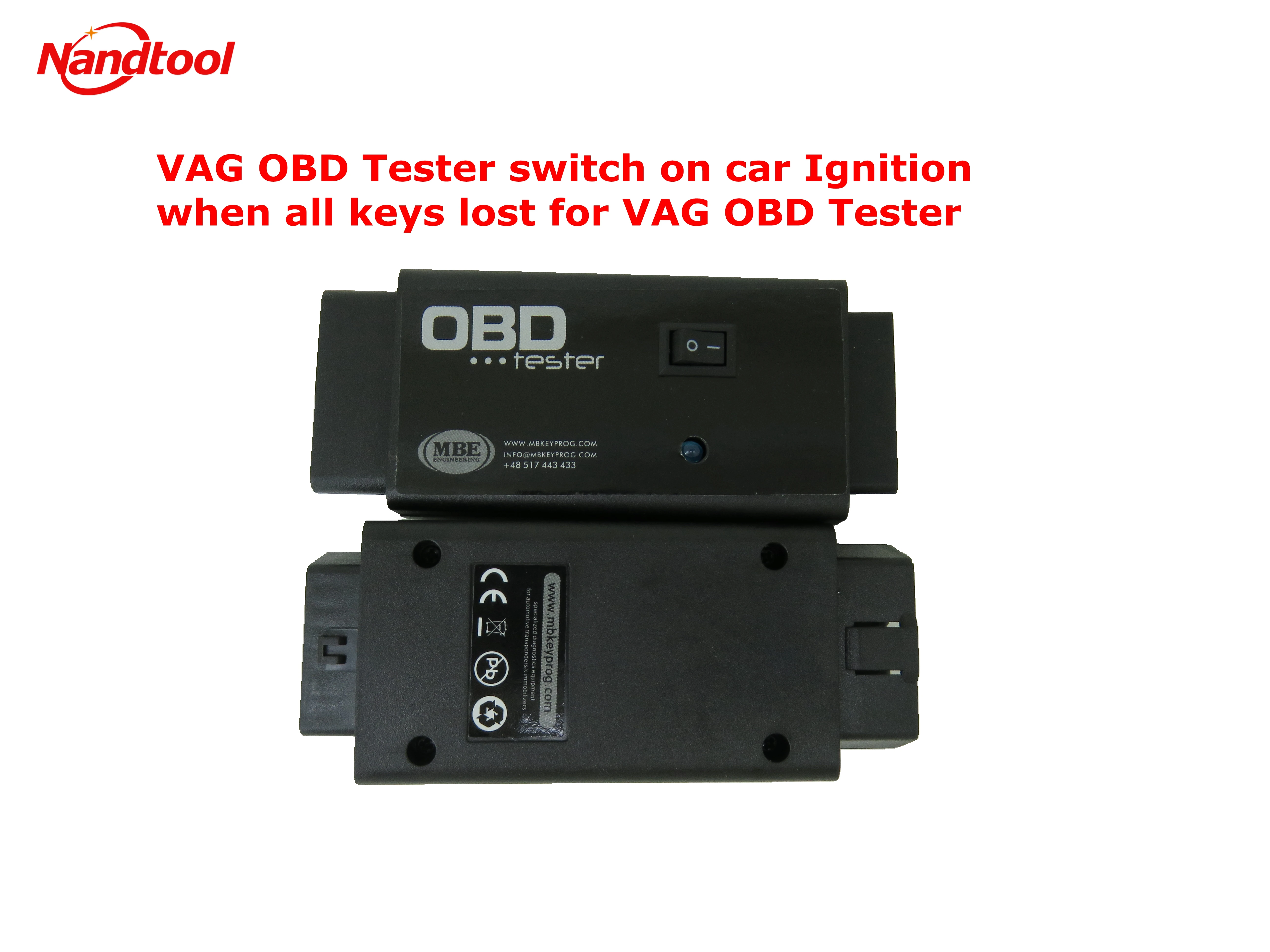 Лидер продаж! Тестер OBD для зажигания автомобиля когда все ключи потеряны VAG