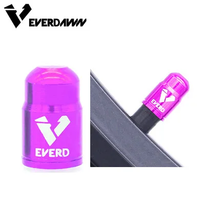 Schrader cap purple 6 шт. велосипедный Шредер клапан колпачок на клапан Presta для бескамерных шин клапан MTB алюминиевый сплав 5 цветов - Цвет: Schrader cap purple