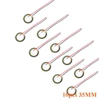 10 шт. пьезоэлектрическая пьезокерамическая пластина пластины диаметром 35 мм для звукового динамика с датчиком и проводом