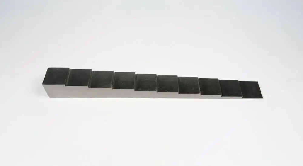 10 ступенчатый ультразвуковой Калибровочный блок шаговый клин 1018 стальной