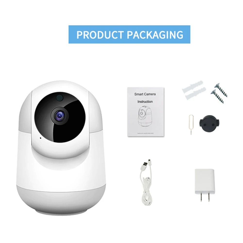 IP Camera Wifi Security Cam 2 Way Audio Motion Detect Night Vision Surveillance WiFi Smart Home Monitoring | Безопасность и защита