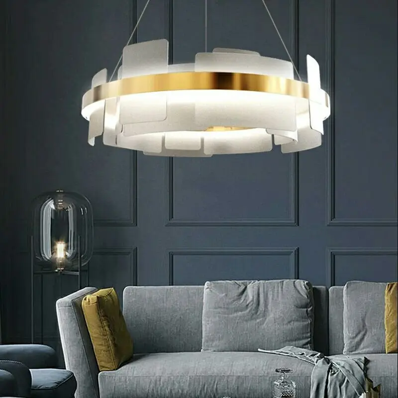 modern hanging ceiling lamps glass LED pendant lights living room Home Decoration E27 Light Fixture hanglamp deco chambre | Лампы и