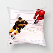 Fuwatacchi хоккейная наволочка для подушки NHL Спортивная наволочка для домашнего дивана декоративная мягкая квадратная наволочка 45*45 - Цвет: JJBZZZY0174