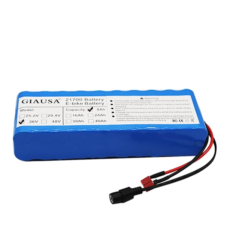 36v аккумулятор 16AH 21700 пакет для скутер мощный электрический велосипед литиевая