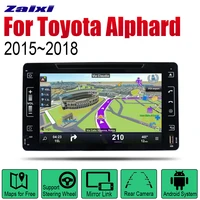 for toyota alphard 2015 2016 2017 2018 auto radio 2 din android car dvd player gps navigation bt wifi multimedia system stereo