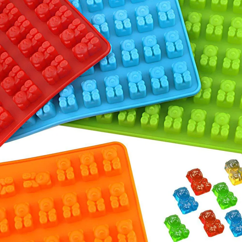 Новая силиконовая форма для выпечки прессформы в переменного тока 50 полости