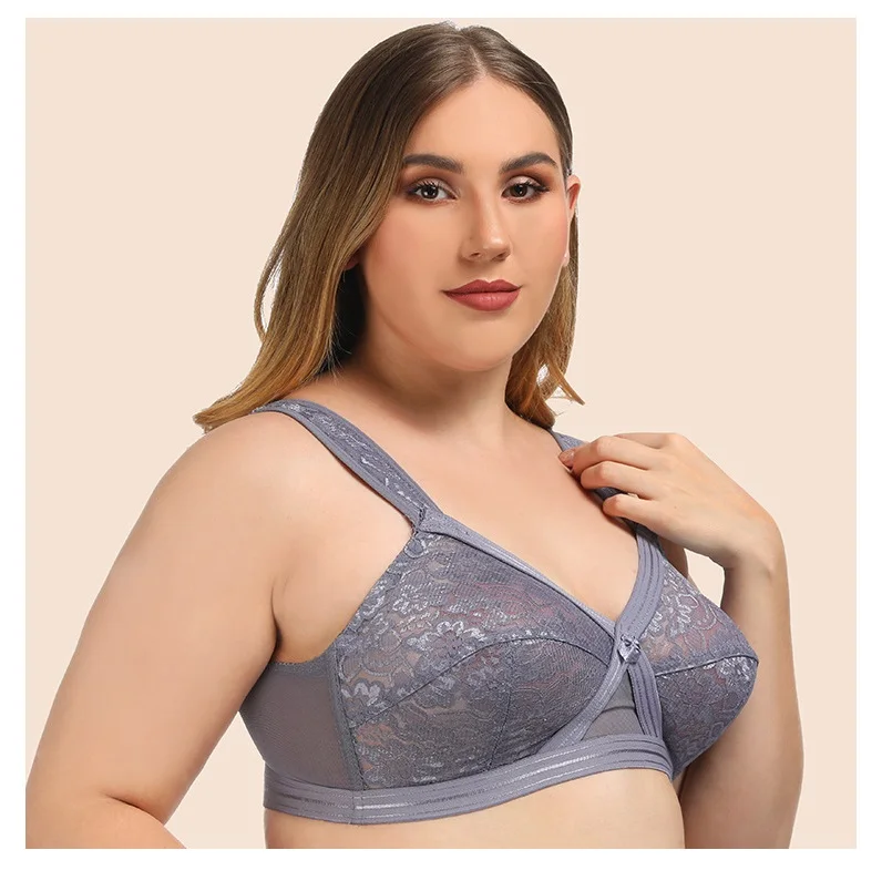 Женское нижнее белье большой размер кружевной бюстгальтер женское тонкое