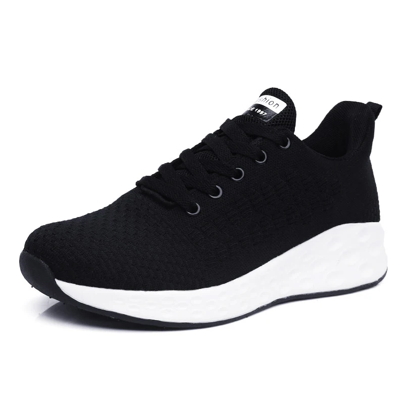 Черный Лидер продаж; tenis feminino; ; женская мягкая спортивная обувь для спортзала; Женская теннисная обувь; женские кроссовки на платформе; кроссовки - Цвет: Черный