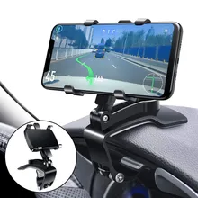 Car Phone Mount, Cell Phone Holder For Car 360 Degree Rotation Dashboard Clip Mount Car Phone Stand For 4-7inch Mobile Phones