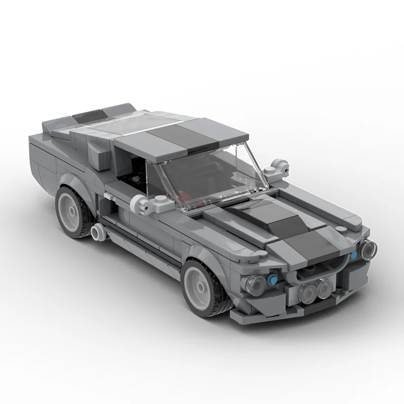 BuildMoc технический автомобиль MOC скоростные чемпионы суперкар Супер гоночный
