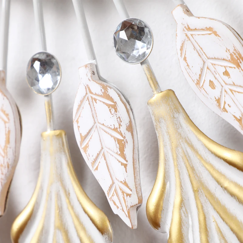 Американские металлические настенные часы большие роскошные для спальни