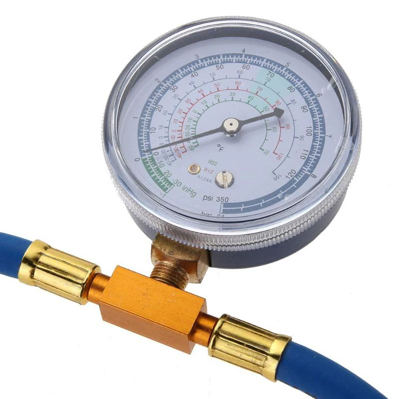 R134a адаптер измерительного шланга для перезарядки встроенный предохранительный