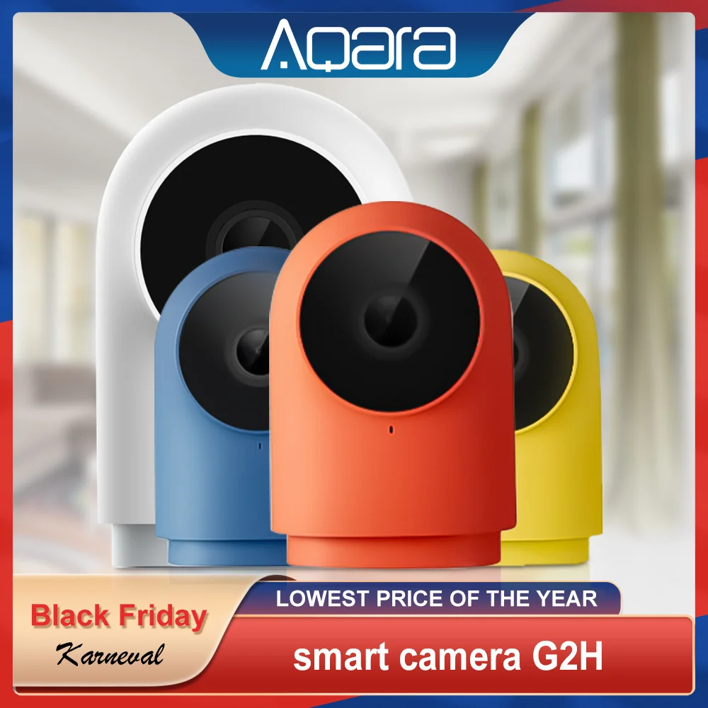 Умная камера Aqara G2H zigbee разрешение 1080P HD Мобильная ночного видения для Apple Homekit APP