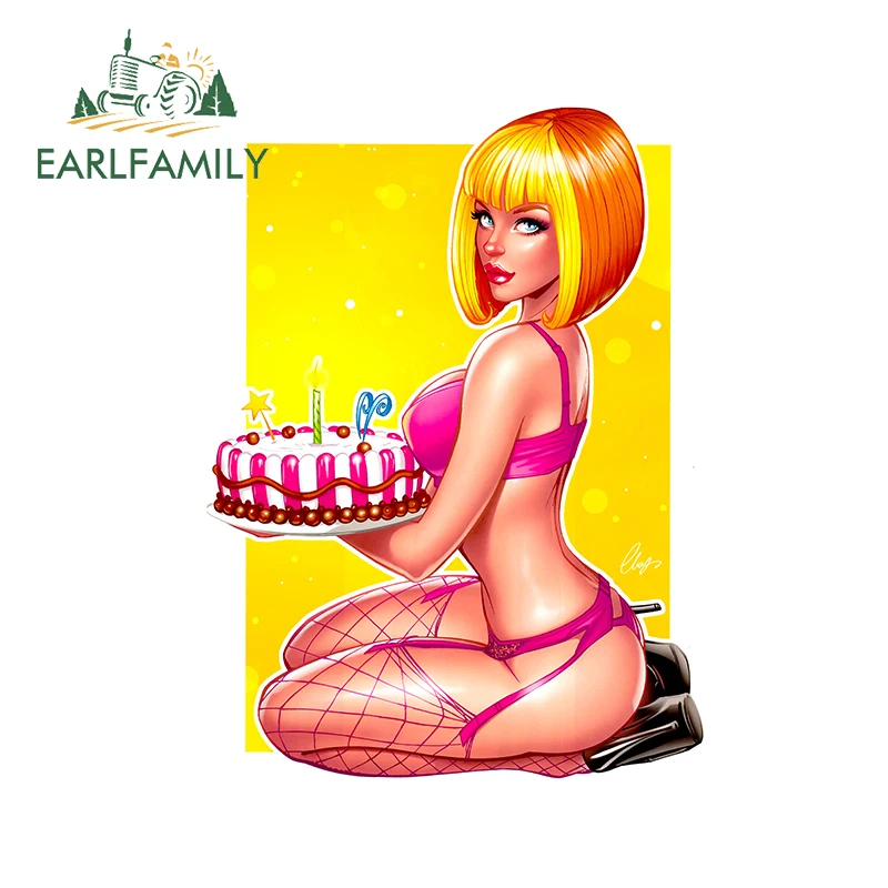 

Наклейки виниловые на лобовое стекло, 13 см х 9,6 см, милые стикеры на автомобиль