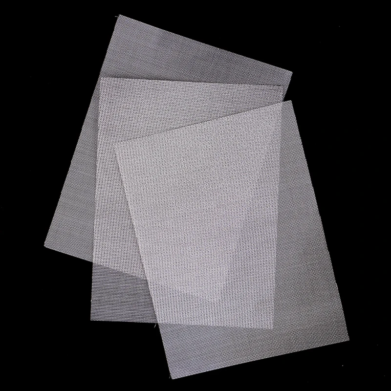 

3Pc Car Bumper Stainless Steel Repair Net Plastic Crack Repair Hole Mesh Net