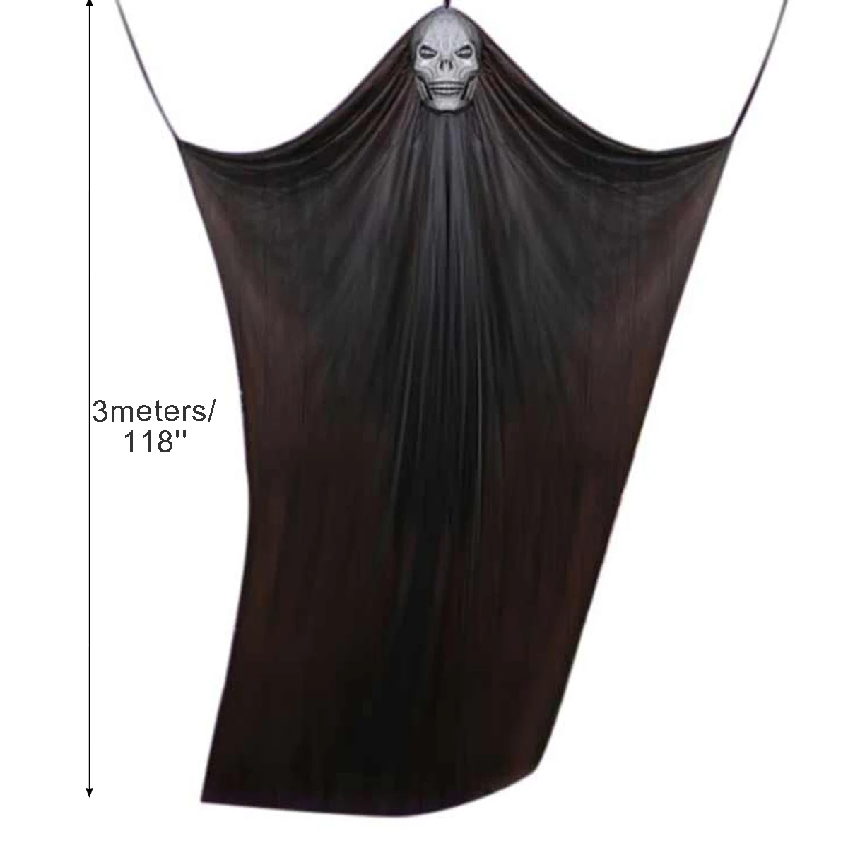 

Halloween Decorations Scary Horror Hanging Skeleton Party Drop Ornament 3 Meters Scary Funny Naughty Pillar Skeleton Decoration