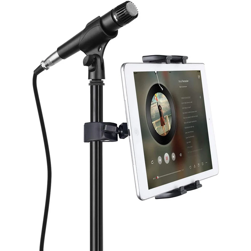 Универсальный штатив для планшета iPad Pro регулируемый держатель телефона зажим