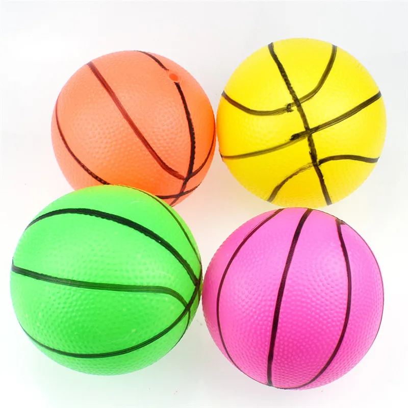 Petit jouet de basket-Ball gonflable pour enfants  10CM  petit ballon à patter  jeux Parent-enfant