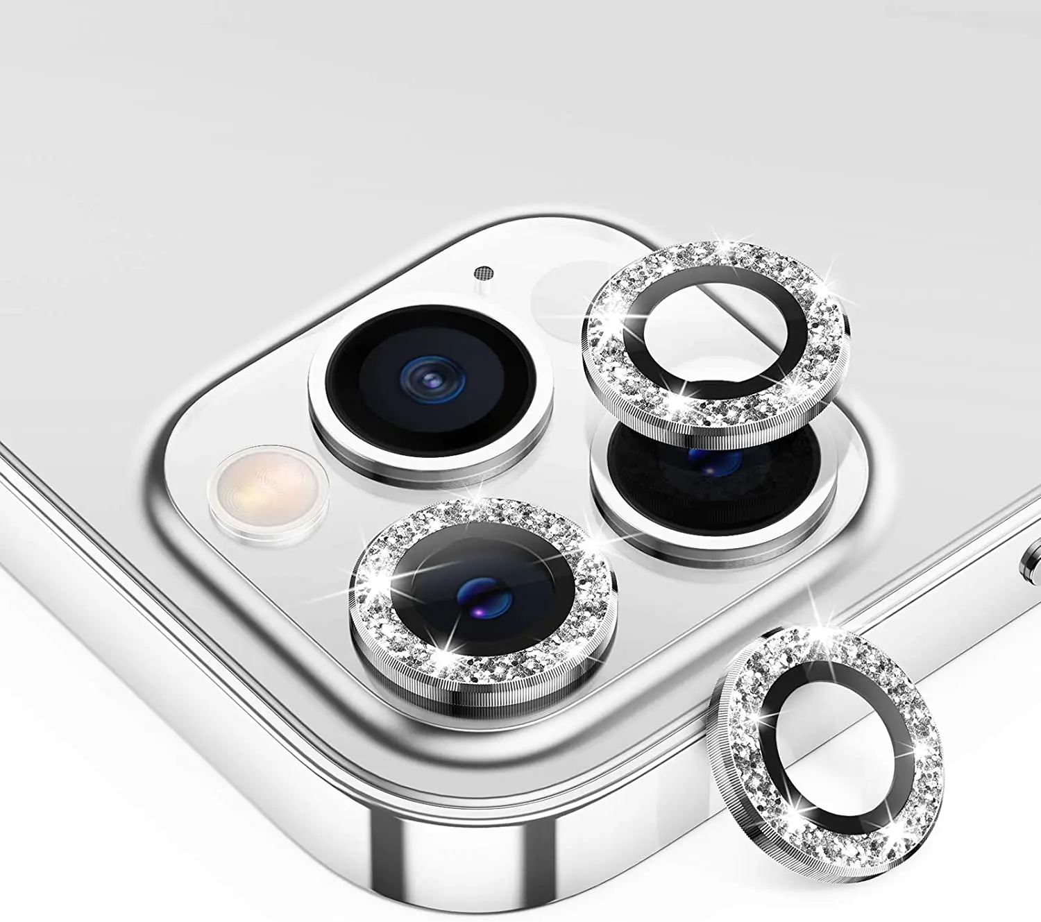 Алмазный протектор объектива камеры для iPhone 12 Pro Max мини камера металлическое