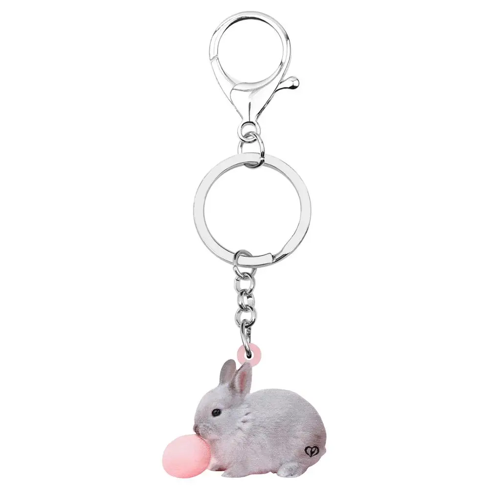 Акриловые брелоки ARWA в виде пасхальных яиц кролика украшения для женщин и